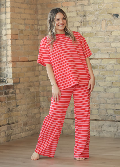 Things Between® Double Stripe Oversize Tee
