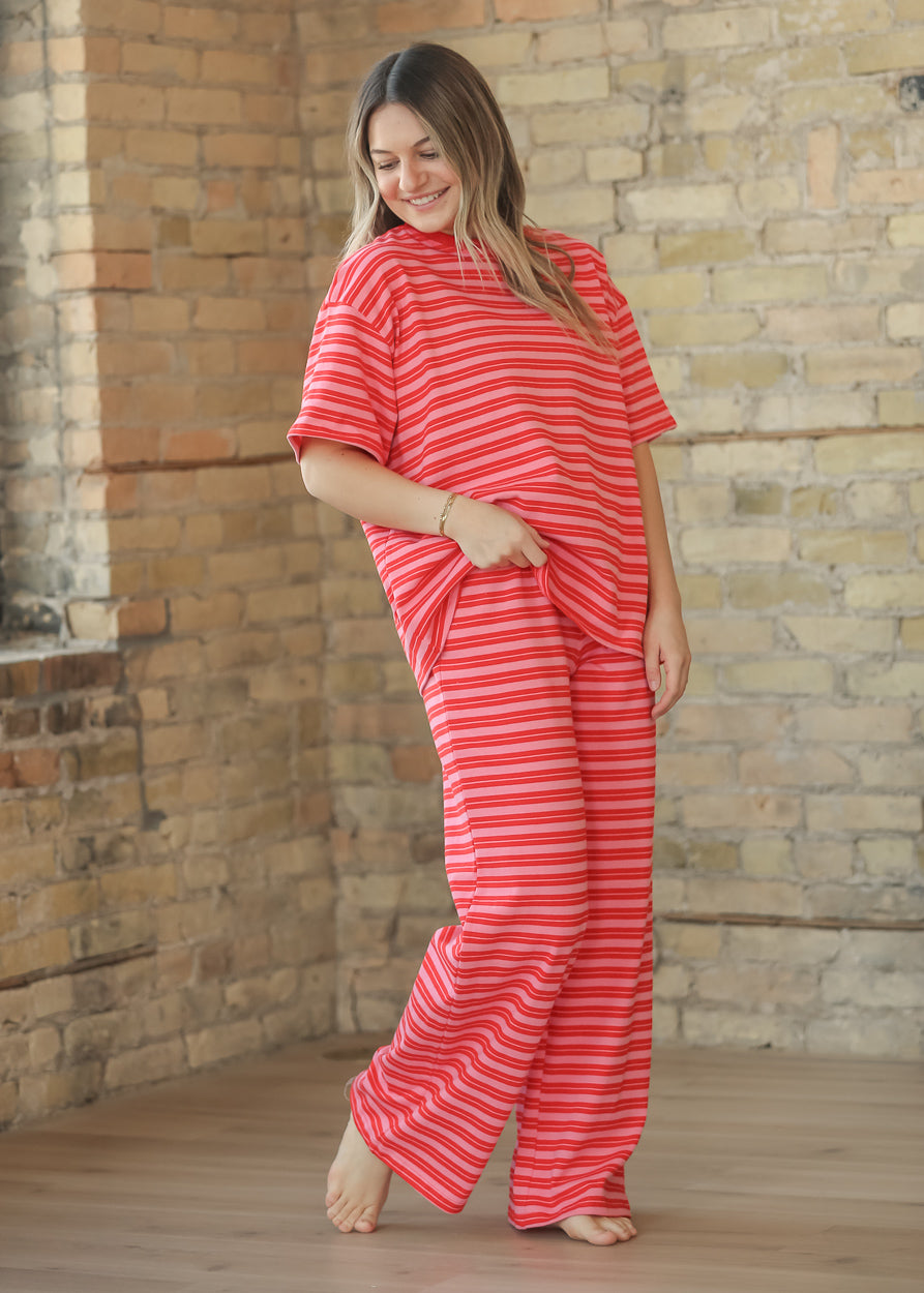 Things Between® Double Stripe Oversize Tee