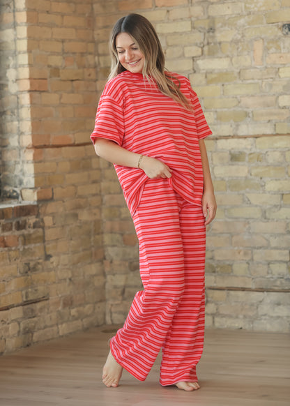 Things Between® Double Stripe Oversize Tee