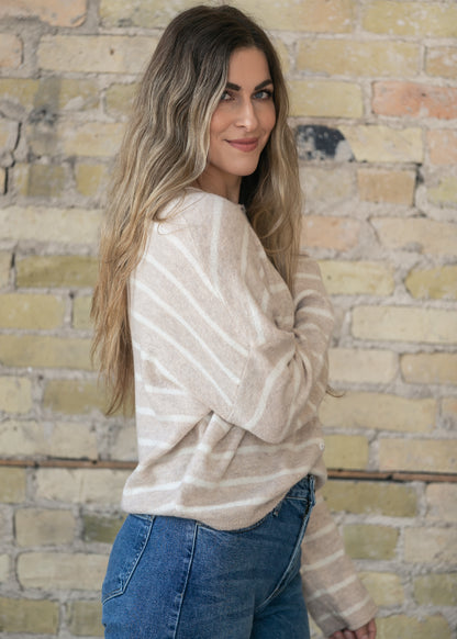 Things Between® Stripe Piper Cardigan FF Layering Essentials