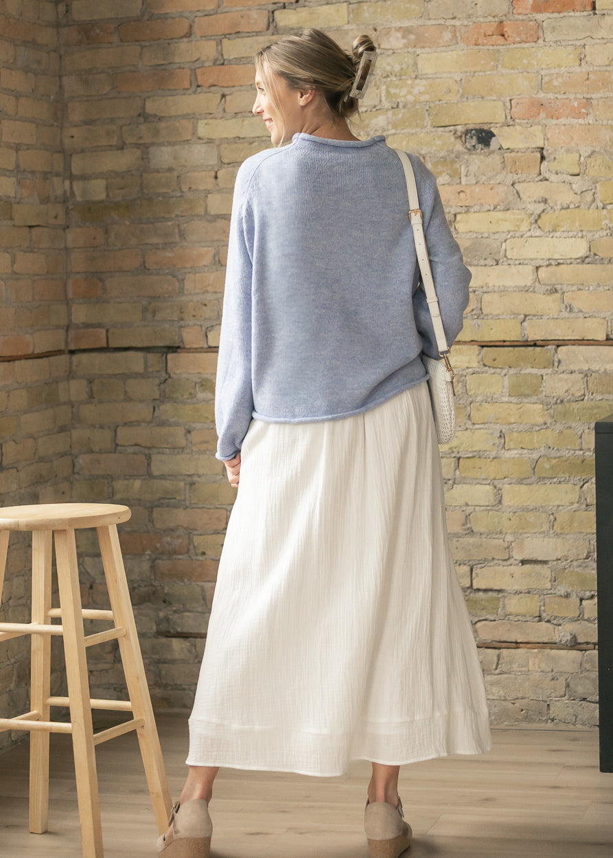 Kalani Cotton Gauze Maxi Skirt