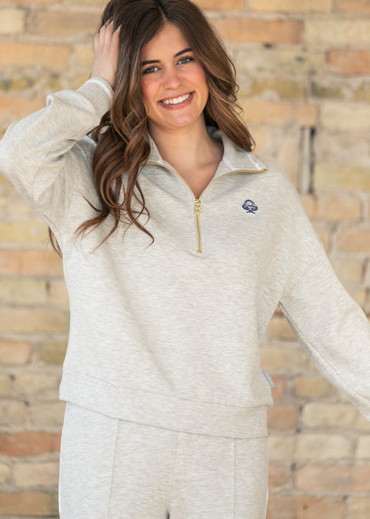 Varley® Bertie Half Zip Sweatshirt FF Tops