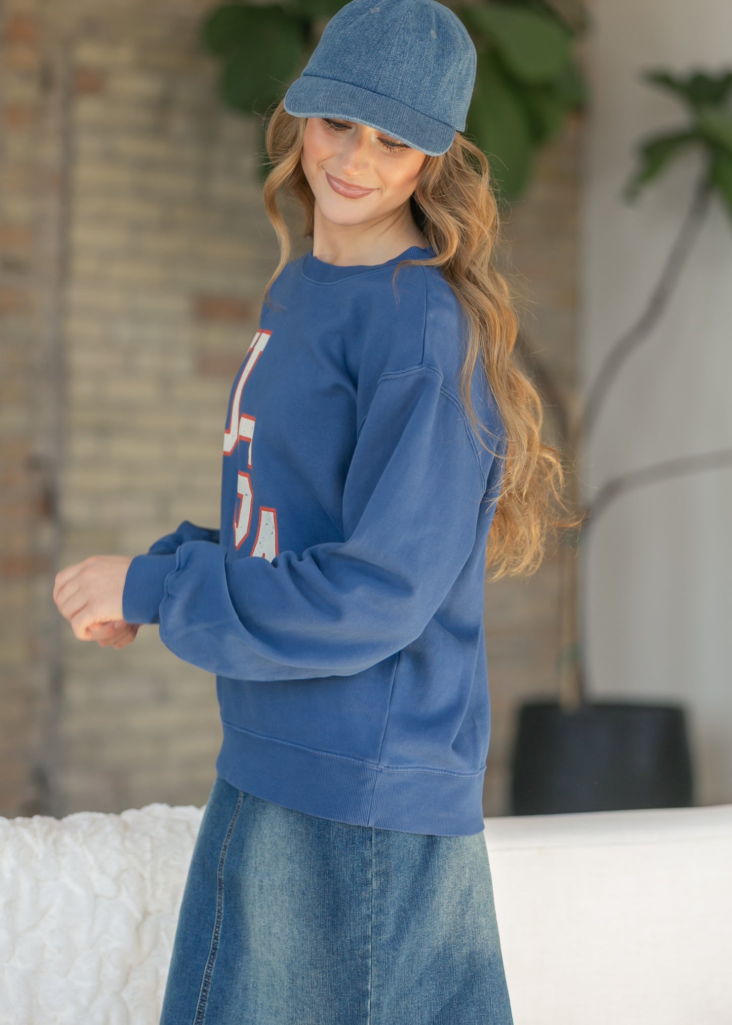 Z Supply® Americana Boyfriend Sweatshirt