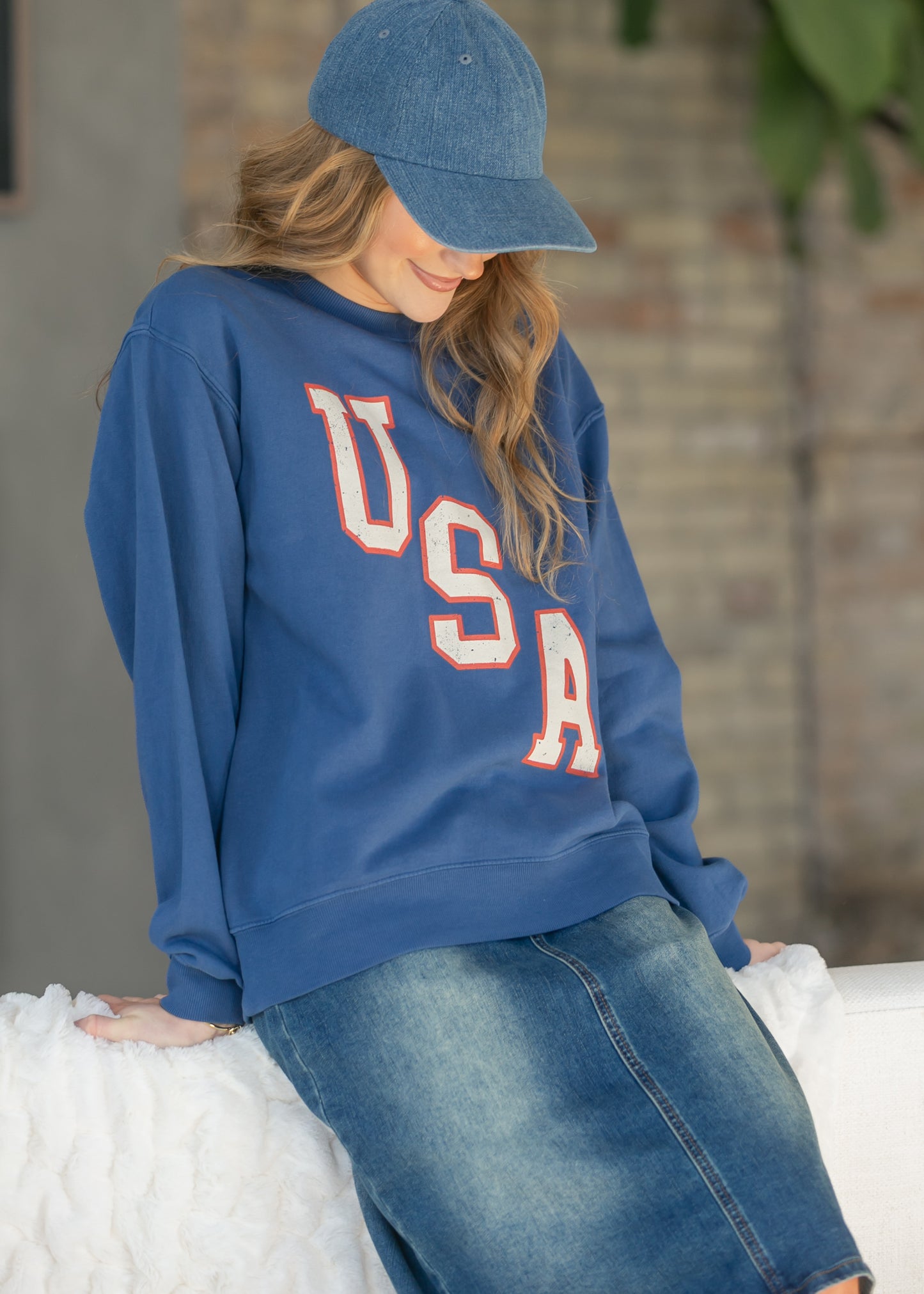 Z Supply® Americana Boyfriend Sweatshirt