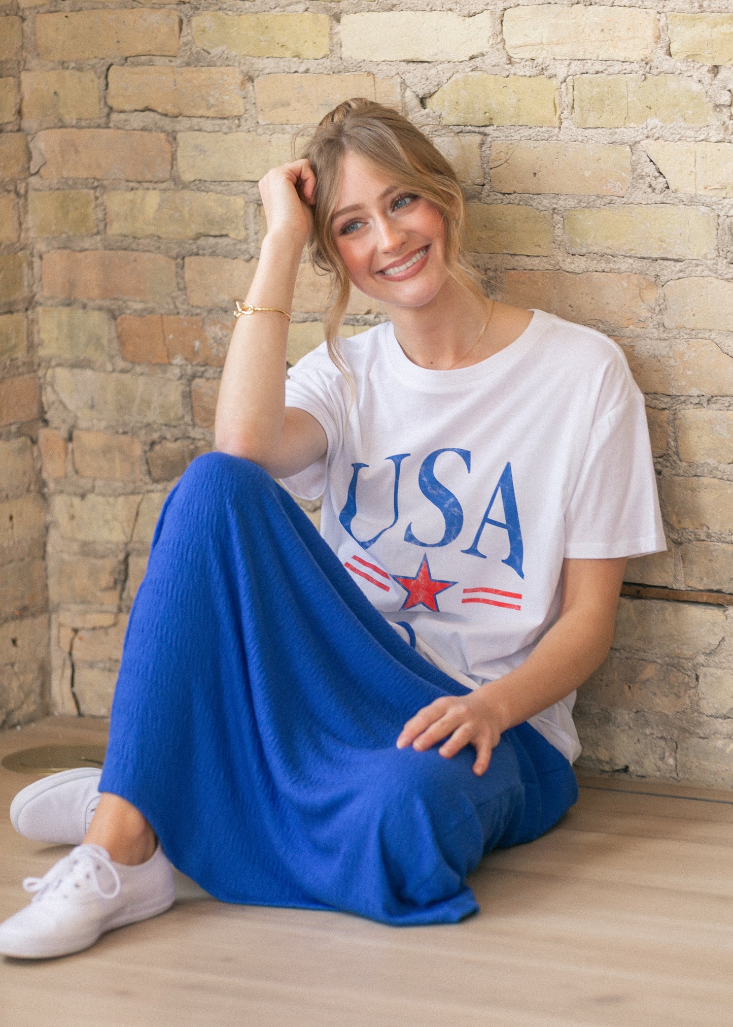 Z Supply® USA Star Boyfriend Tee