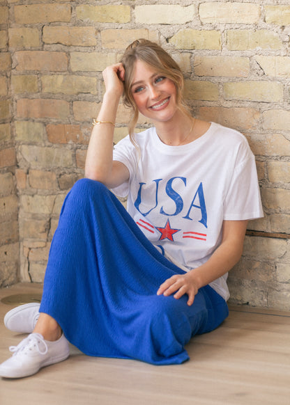 Z Supply® USA Star Boyfriend Tee