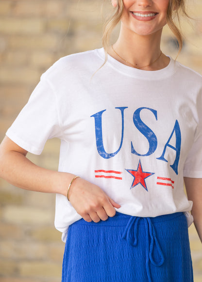 Z Supply® USA Star Boyfriend Tee