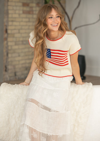 Z Supply® Sleeveless Patriot Sweater