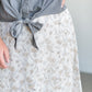 A-line Vintage Floral Midi Skirt FF Skirts