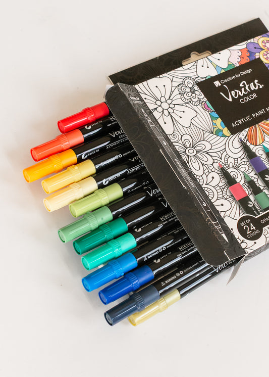 Acrylic Paint Pen 24 Piece Set Gifts