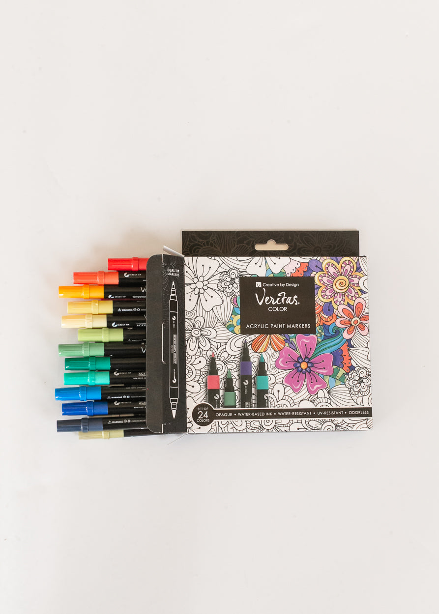 Acrylic Paint Pen 24 Piece Set Gifts