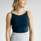 Adjustable Layering Cami Tops Navy / XS