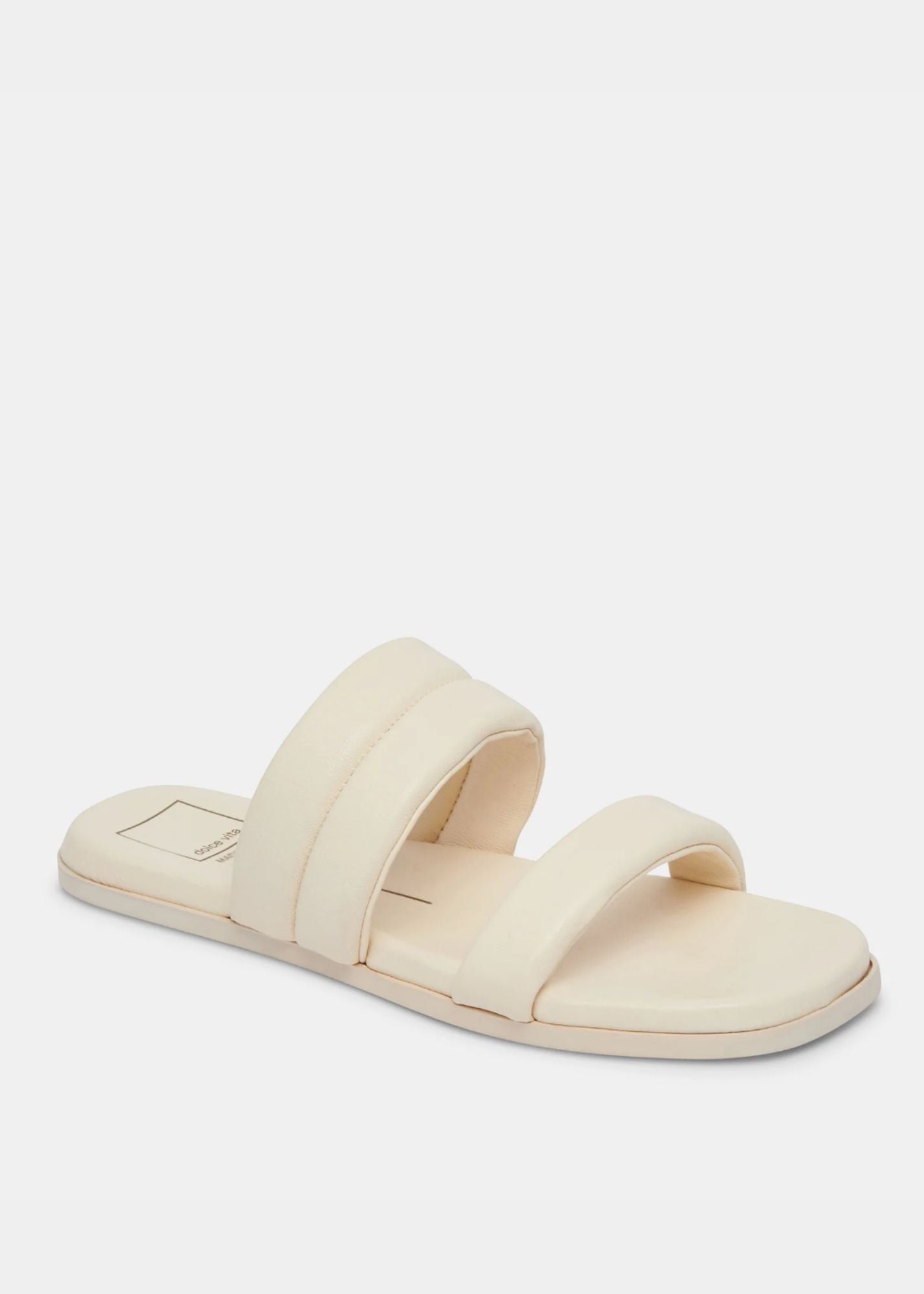 Adore Ivory Leather Sandals Shoes