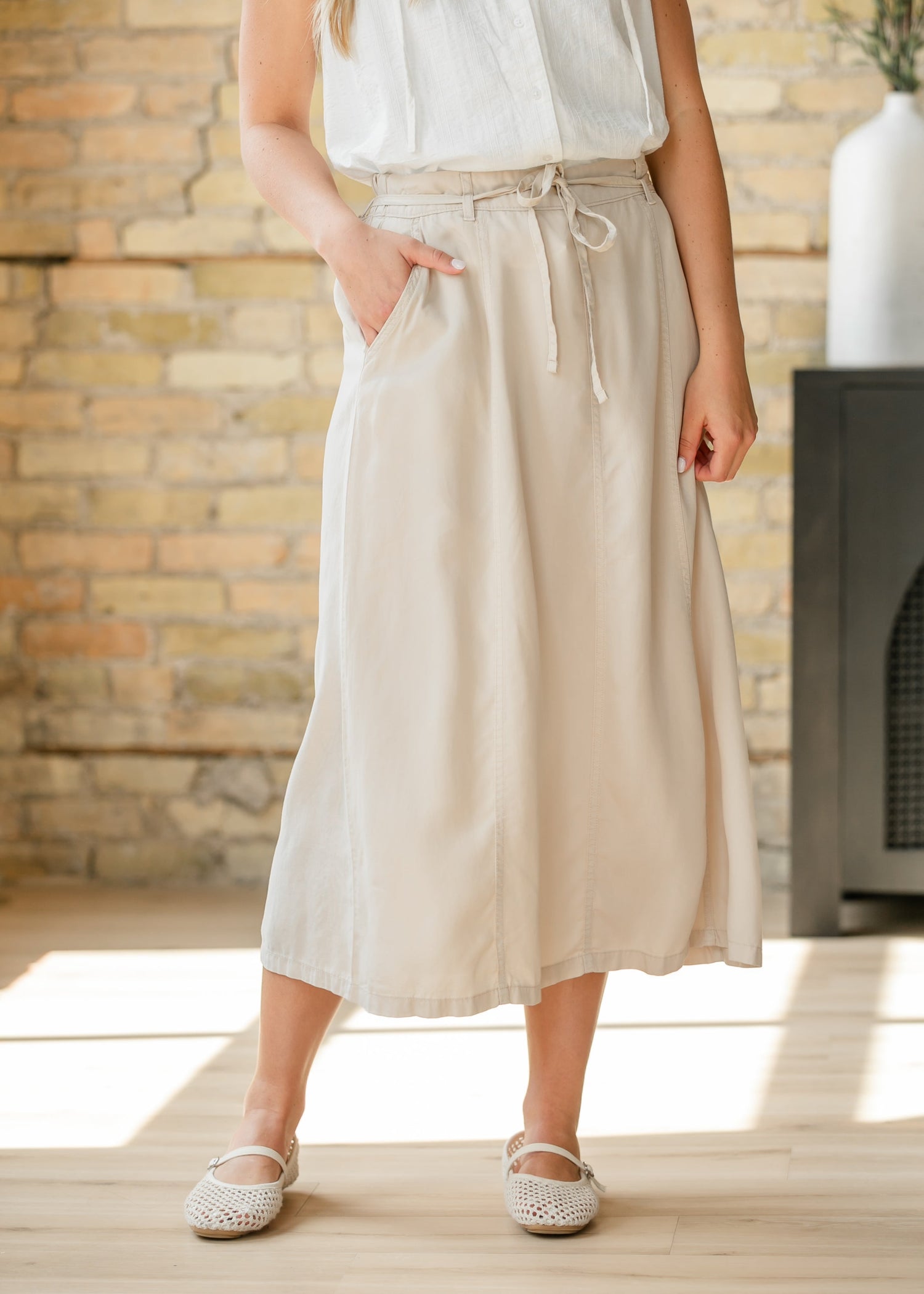 Alice Panel A-line Maxi Skirt FF Skirts