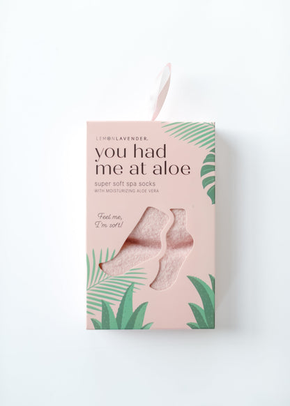 Aloe Super Soft Spa Socks Accessories