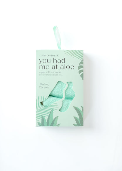 Aloe Super Soft Spa Socks Accessories