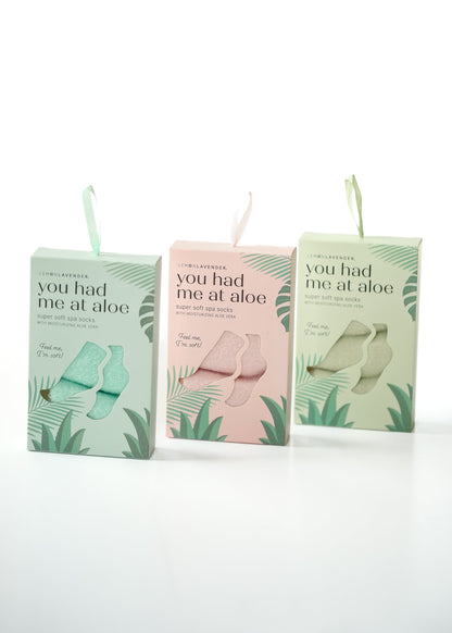 Aloe Super Soft Spa Socks Accessories