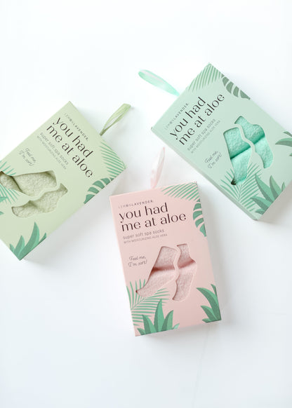Aloe Super Soft Spa Socks Accessories