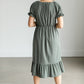 Amy Puff Sleeve Midi Dress IC Dresses