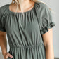 Amy Puff Sleeve Midi Dress IC Dresses