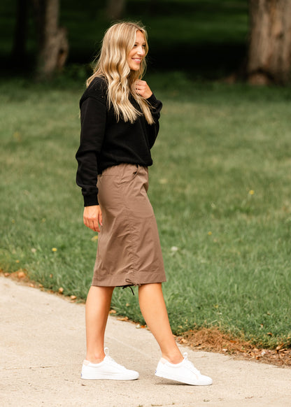 Andie Cinnamon Hiking Midi Skirt IC Skirts
