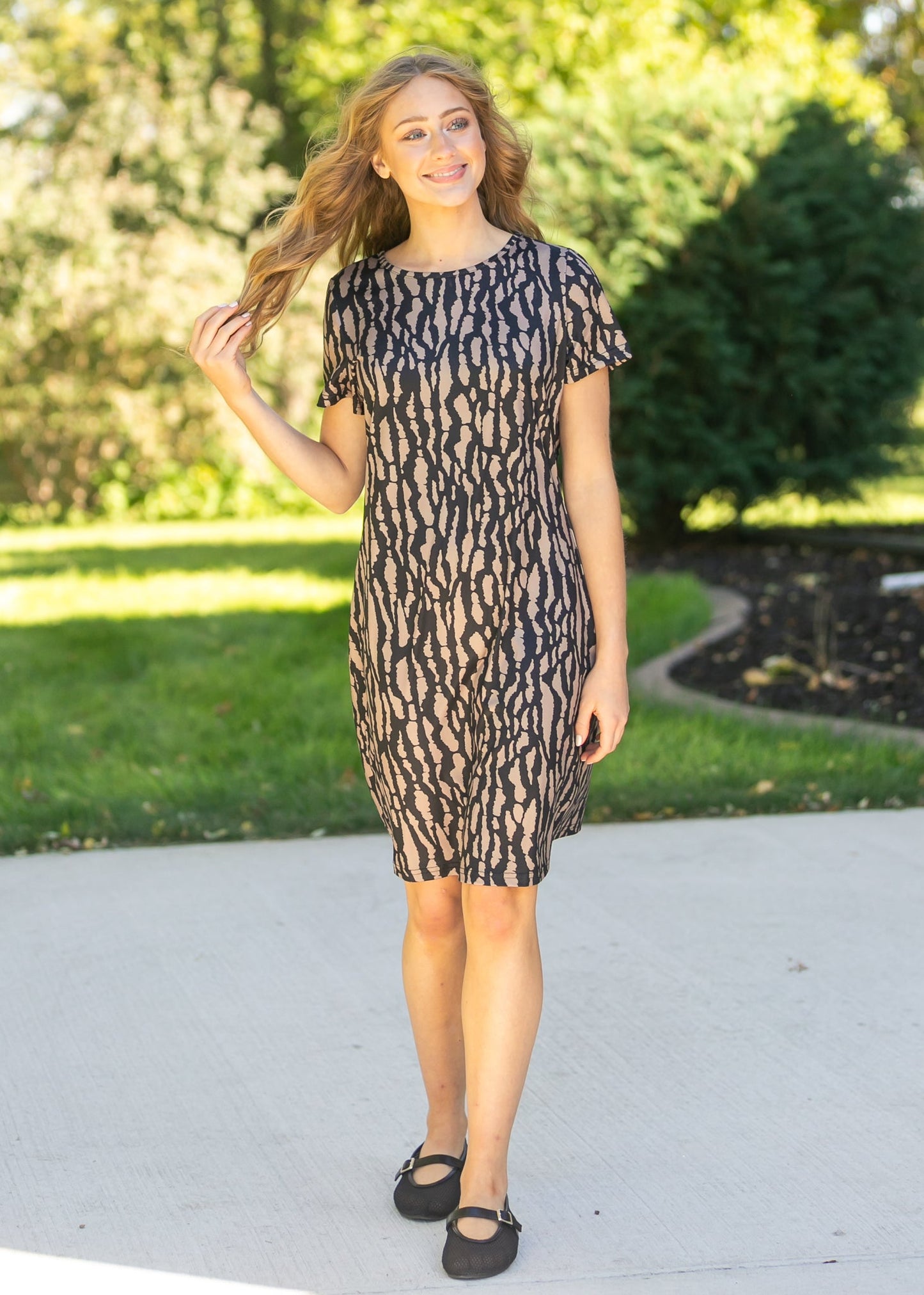 Annabella Shift Midi Dress IC Dresses