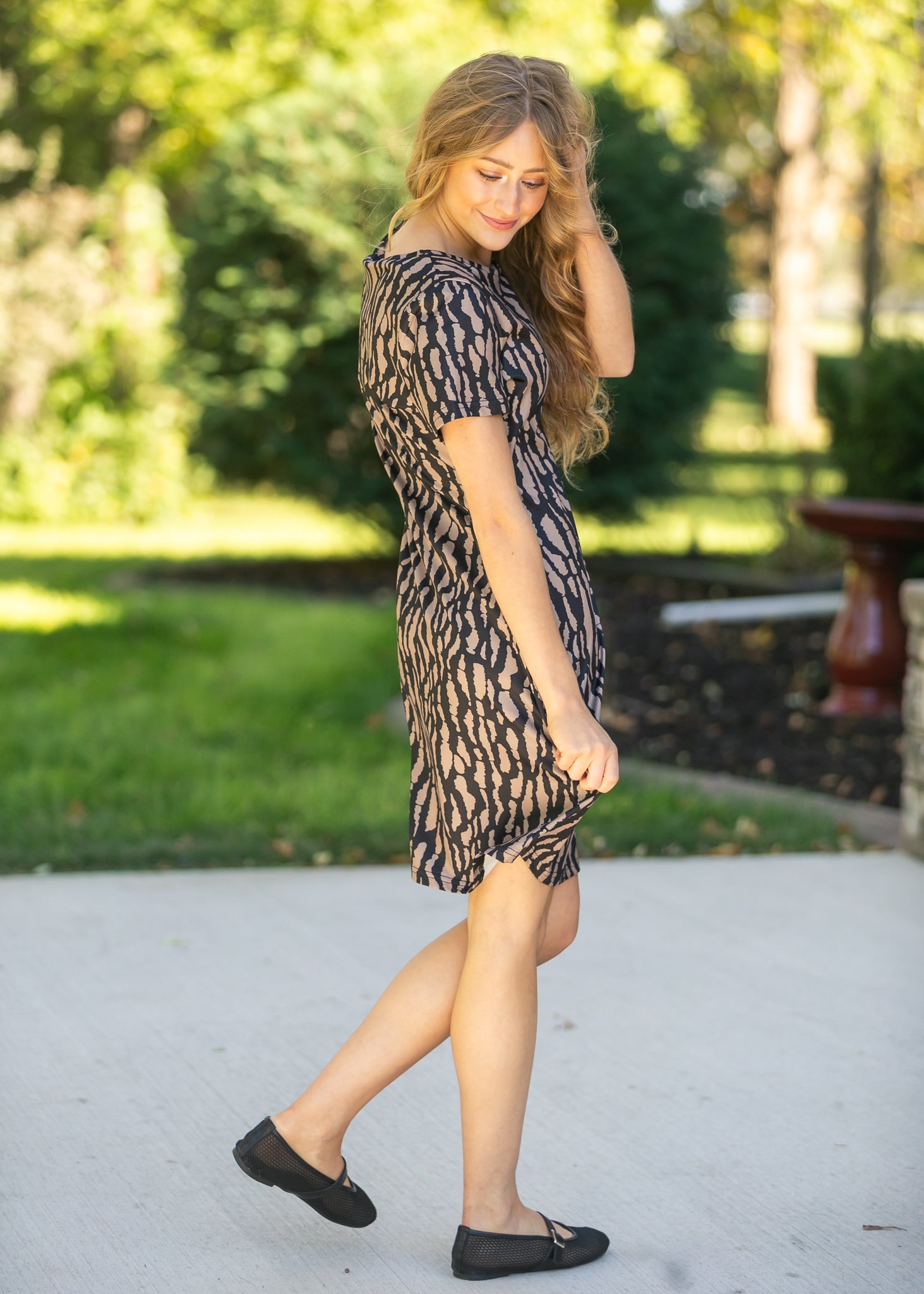 Annabella Shift Midi Dress Annabella Shift Midi Dress