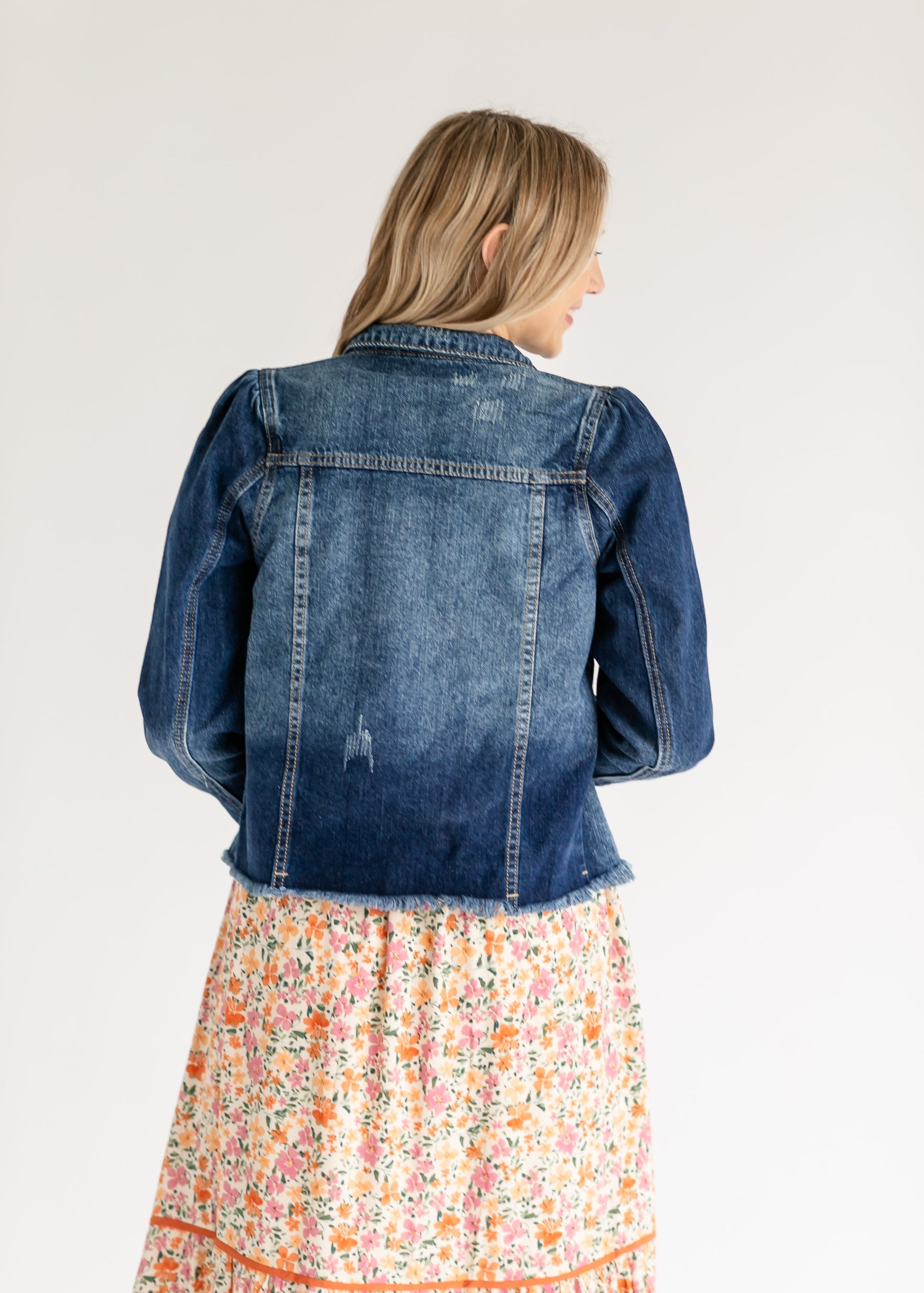 Ariel Denim Jacket IC Tops