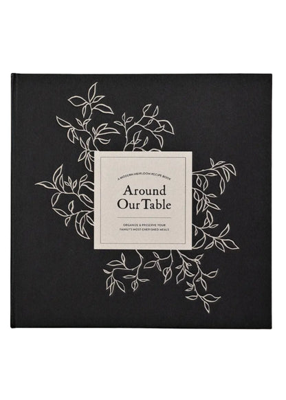 Around Our Table: Blank Recipe Book with Recipe Cards FF Home + Lifestyle