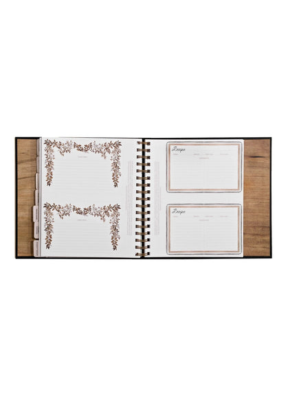 Around Our Table: Blank Recipe Book with Recipe Cards FF Home + Lifestyle
