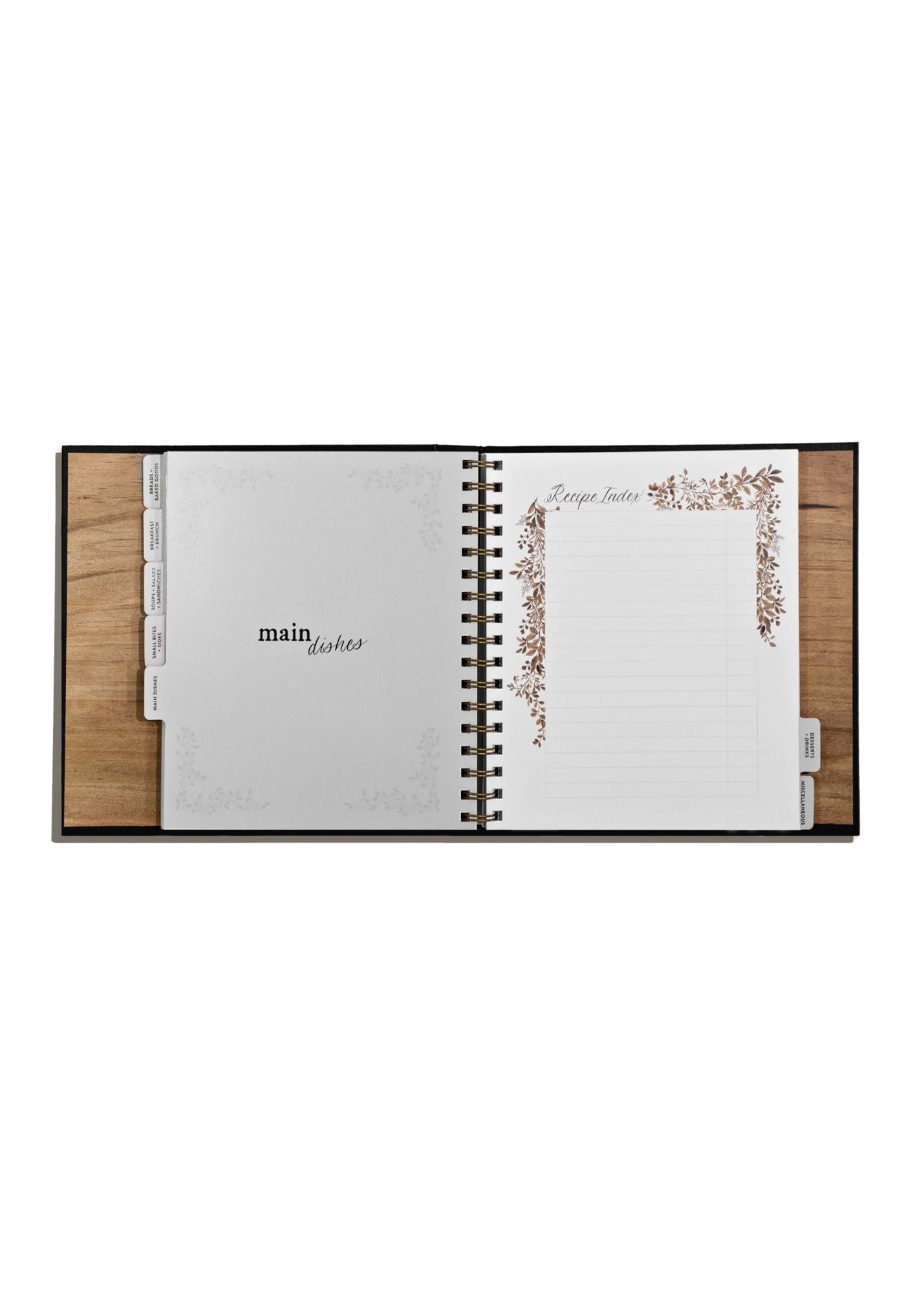 Around Our Table: Blank Recipe Book with Recipe Cards FF Home + Lifestyle