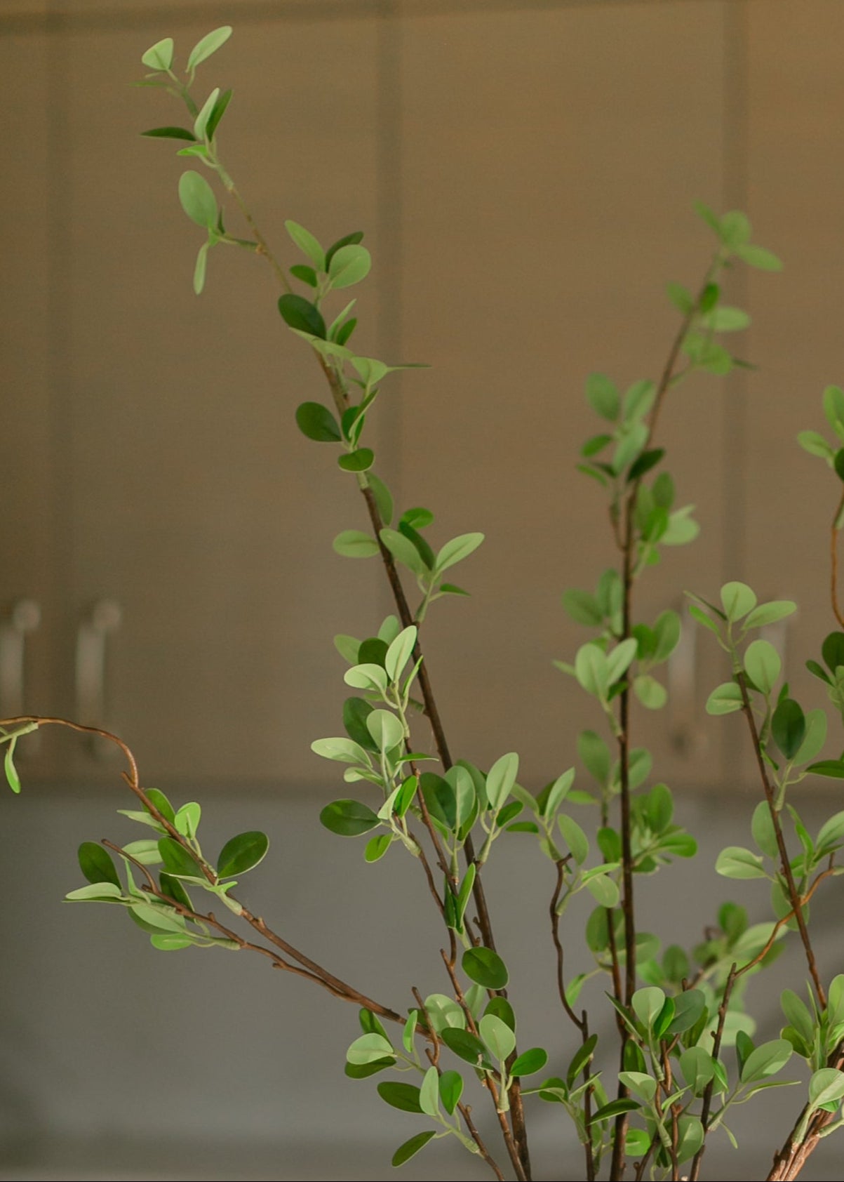 Artificial Green Leaves Branches 41" Gifts