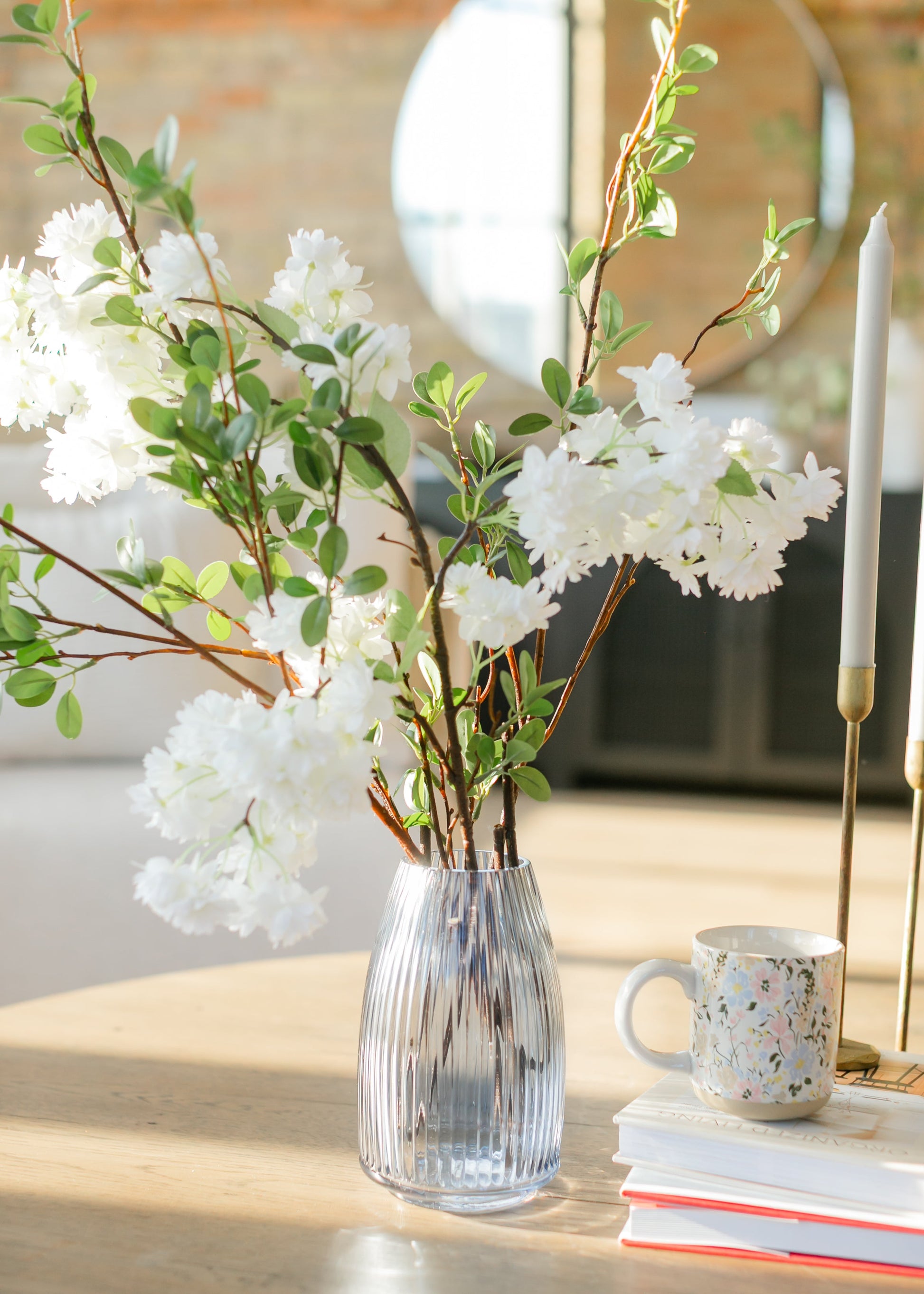 Artificial Green Leaves Branches 41" Gifts