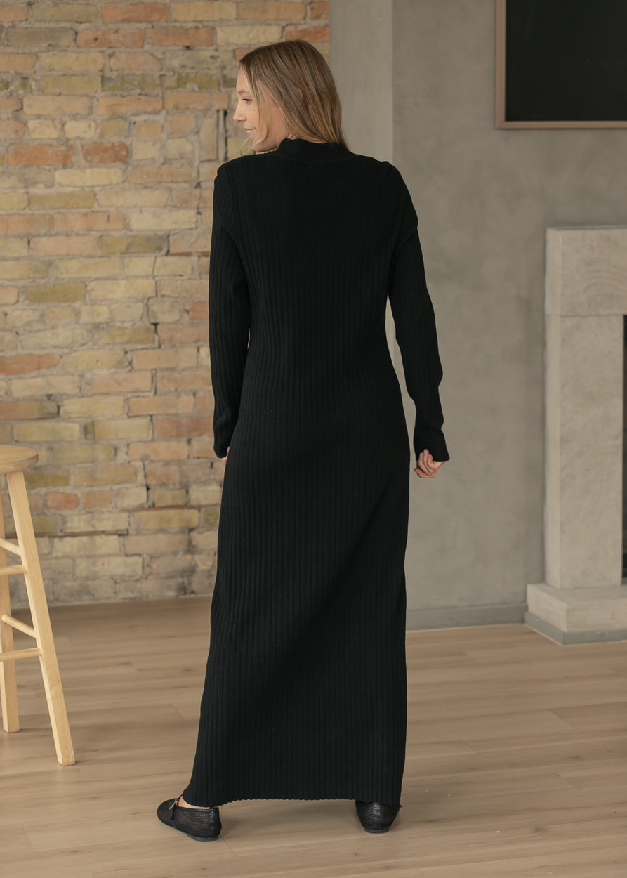 Ashdon Black Maxi Dress IC Dresses