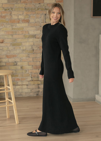 Ashdon Black Maxi Dress IC Dresses