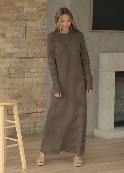 Ashdon Brown Maxi Dress IC Dresses