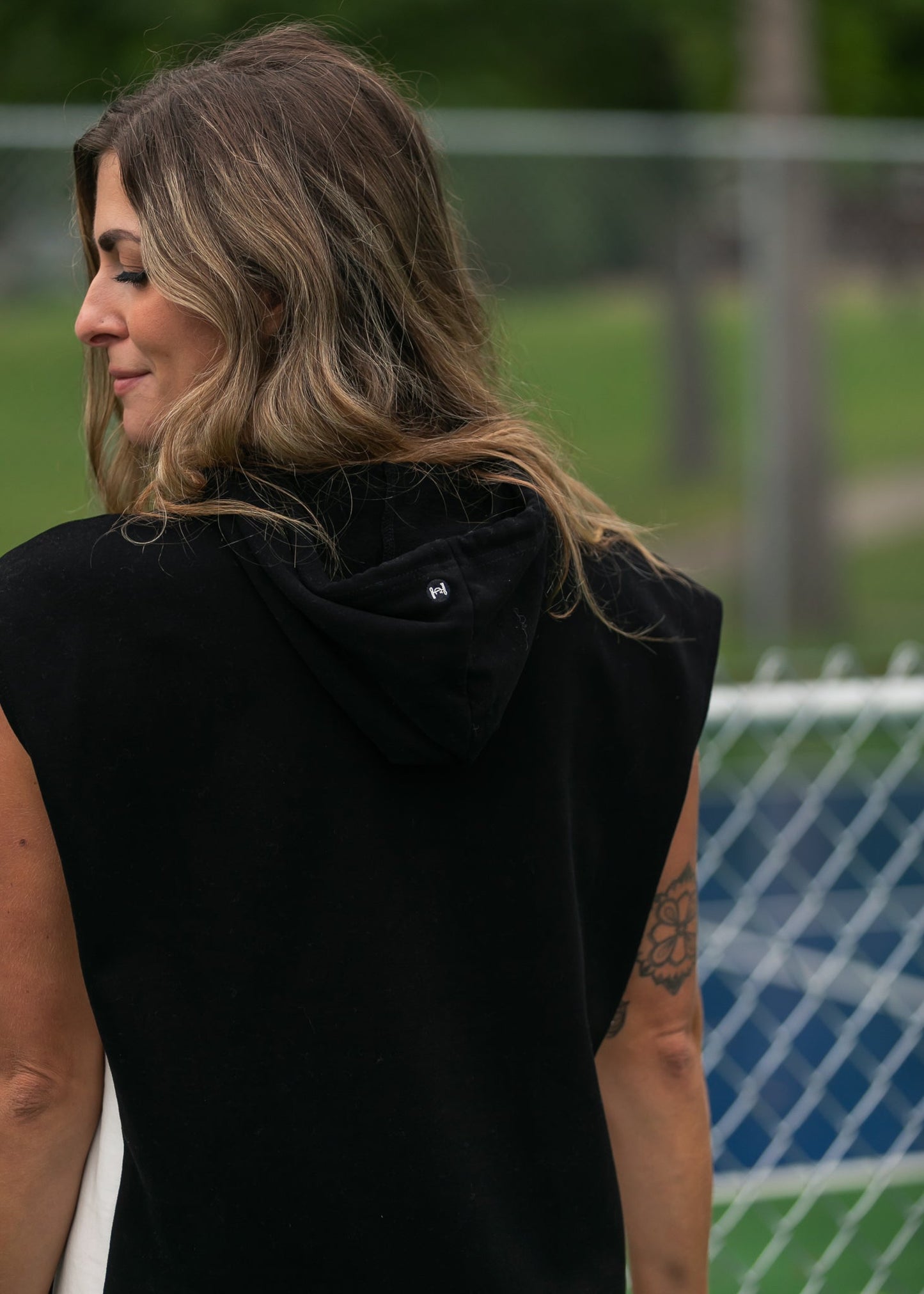 Asher Hooded Sweatshirt Dress FF Dresses