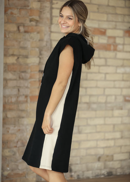 Asher Hooded Sweatshirt Dress FF Dresses