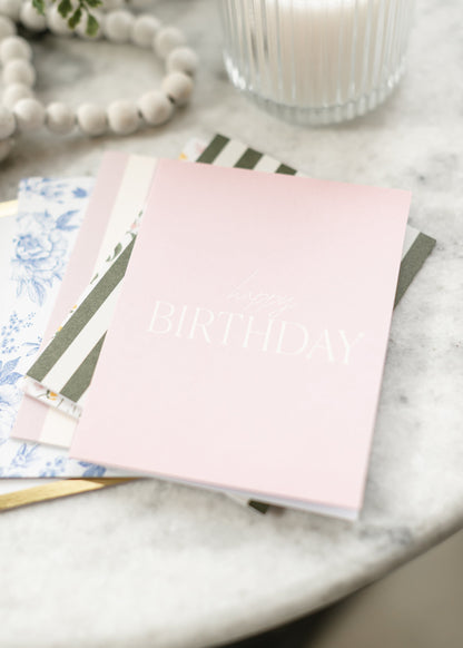 Assorted Happy Birthday Boxed Card 12 pc Set Gifts