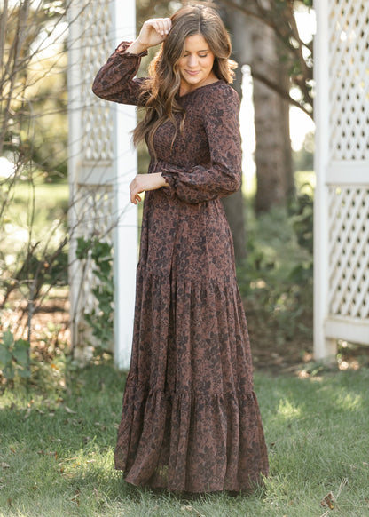 Aurora Smocked Maxi Dress IC Dresses