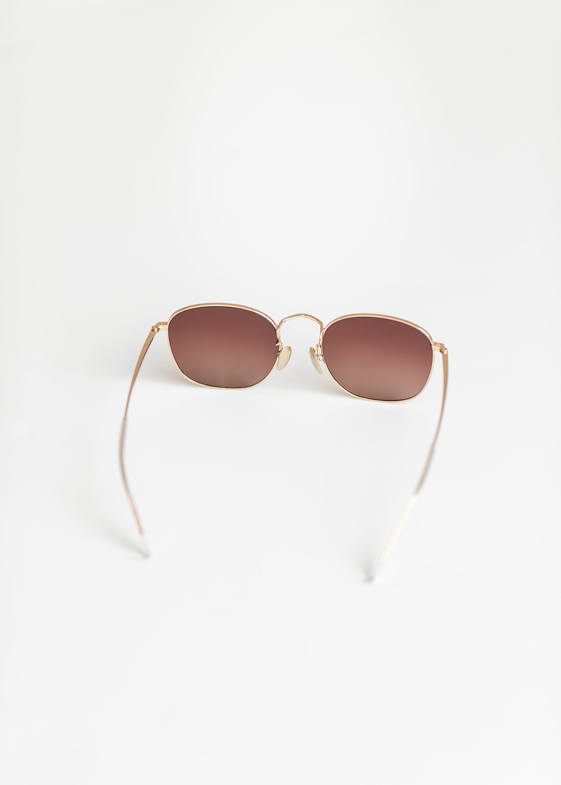 Axel Brushed Gold Gradient Sunglasses Accessories