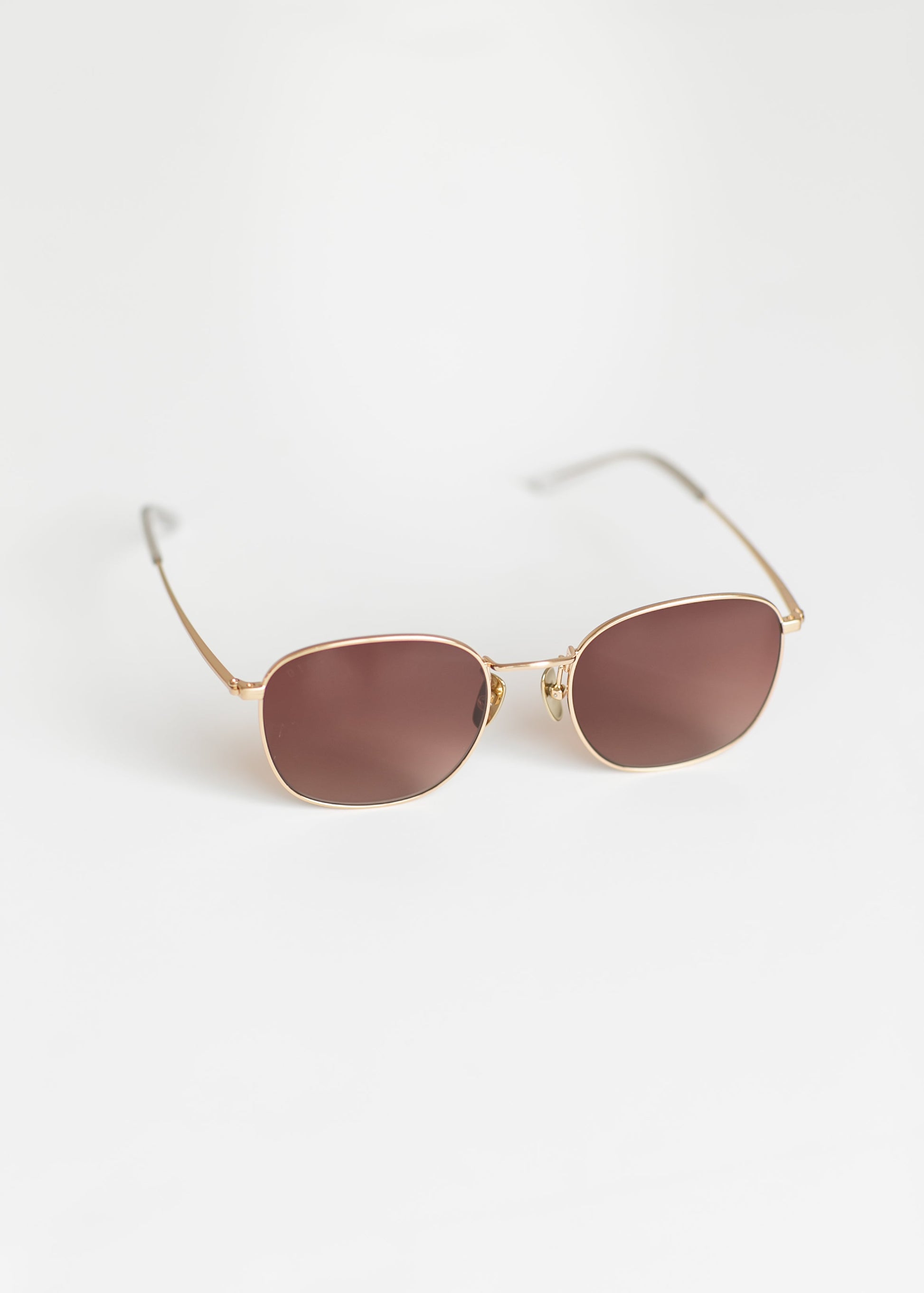 Axel Brushed Gold Gradient Sunglasses Accessories