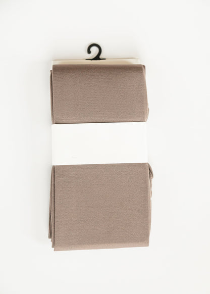 Basic Fleece Lined Tights FF Layering Essentials Gray