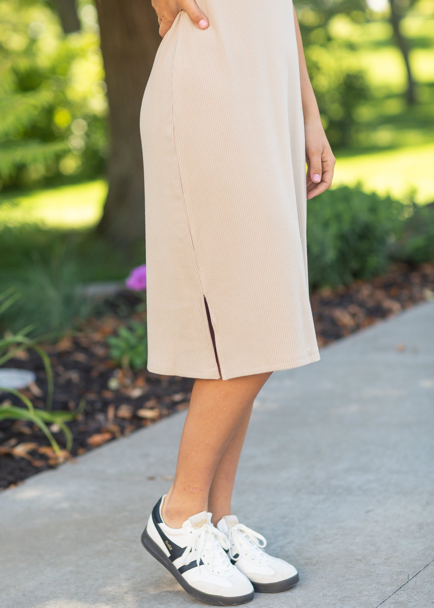 Baylor Ribbed T-Shirt Dress IC Dresses