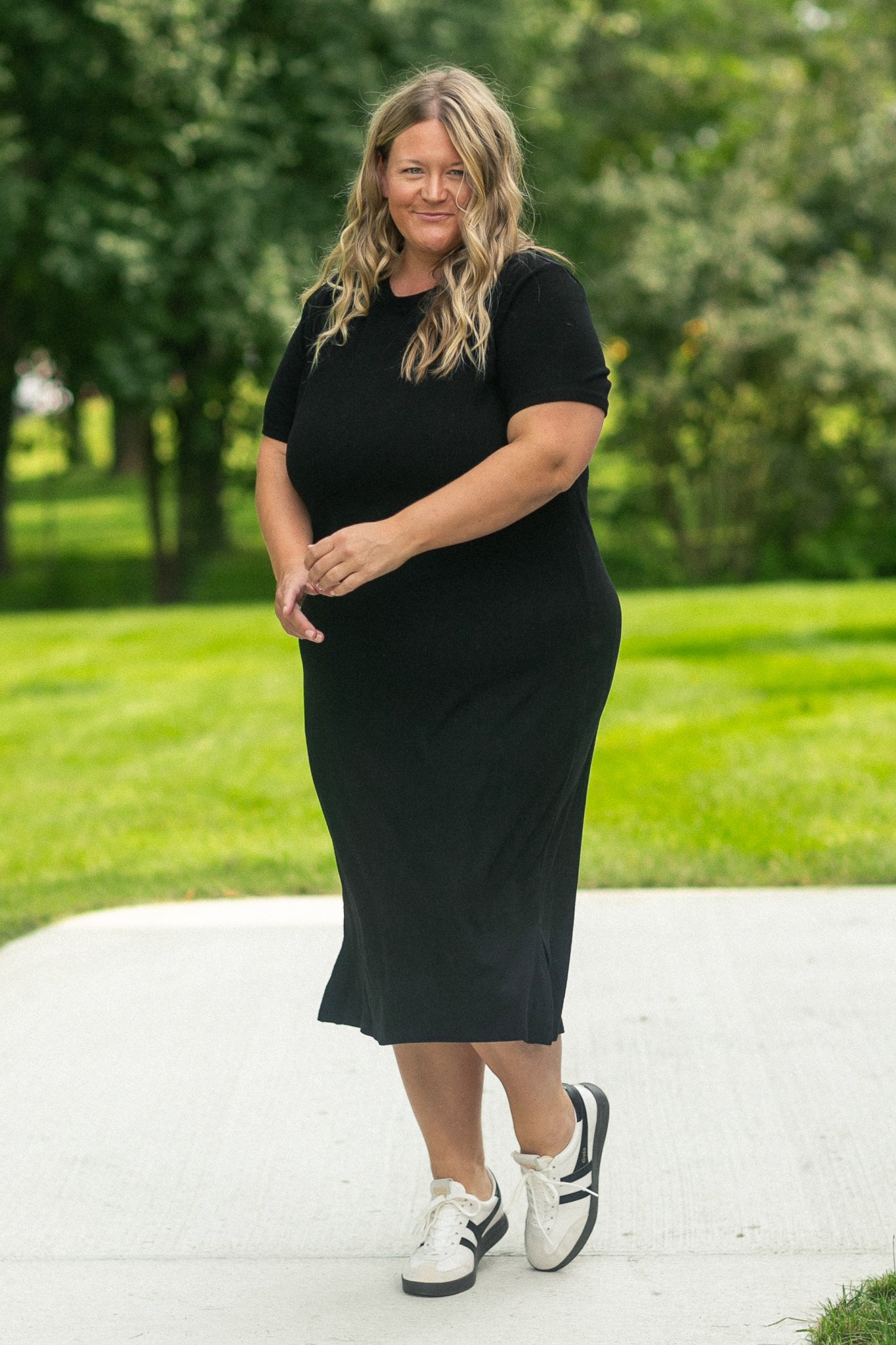 Baylor Ribbed T-Shirt Dress IC Dresses