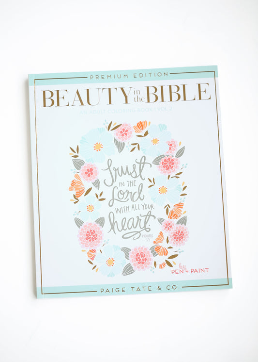 Beauty In the Bible Christian Coloring Book Gifts