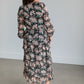 Beckinsale Long Sleeve Floral Maxi Dress FF Dresses