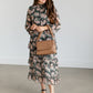 Beckinsale Long Sleeve Floral Maxi Dress FF Dresses