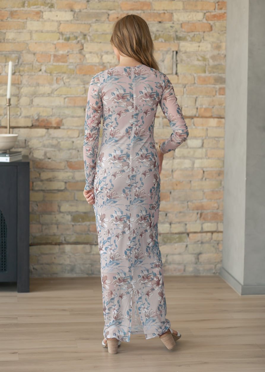 Belle Long Sleeve Maxi Dress IC Dresses