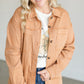Berkley Button Up Chore Shacket FF Tops